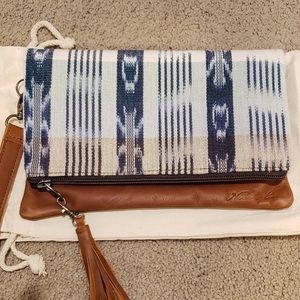 Nena and Co. fold over clutch